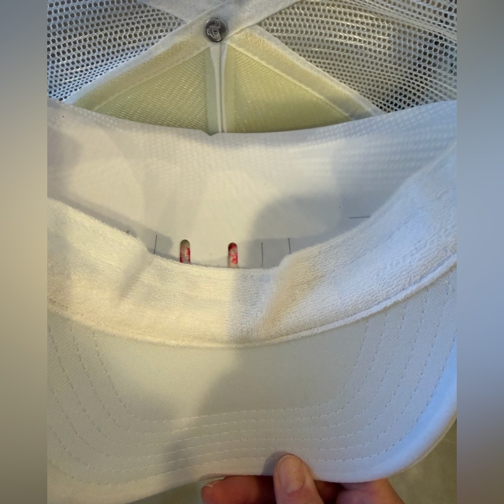Ascot + Hart white “Happy Hour” trucker hat! Never worn! - Picture 3 of 4